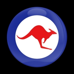 고뱃지 FLAG Royal Australian Air Force Roundel