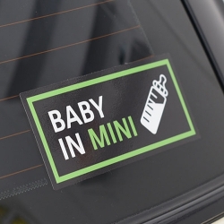 BABY IN MINI 베이비 차량용 스티커 데칼