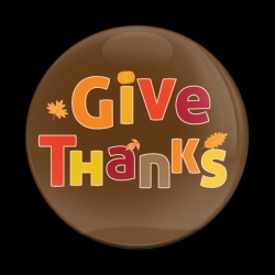 고뱃지 Seasonal Thanksgiving Give Thanks