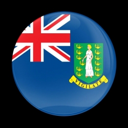 고뱃지 FLAG BRITISH VIRGIN ISLAND