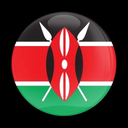 고뱃지 FLAG KENYA