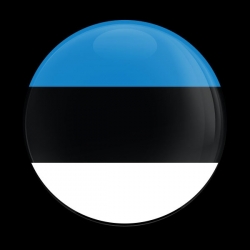 고뱃지 FLAG ESTONIA