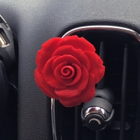 [세일] 장미 3D 프린팅 차량용 송풍구 방향제 스타돔