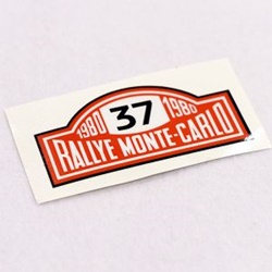 rallye monte-carlo sticker 차량용 스티커 데칼