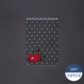 OPP비접착형인쇄봉투-꽃벌사과