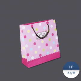 종이쇼핑백-러브홀릭 핑크 (단종)